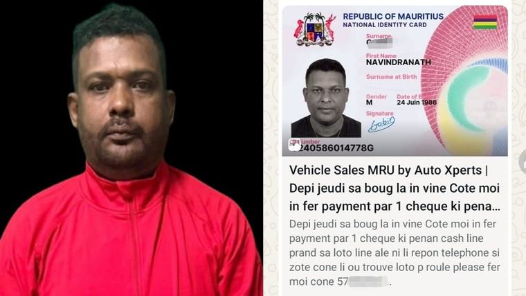 Appadoo Appanah, spécialiste de l’escroquerie automobile - émission de chèques sans provision : 16 victimes à son compteur