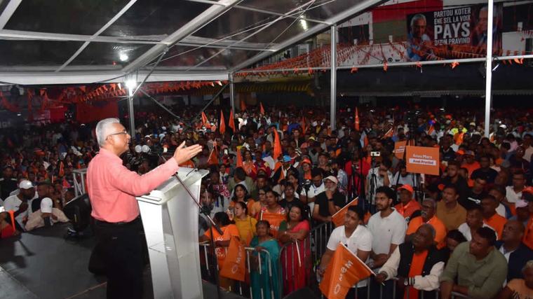 Politique : Pravind Jugnauth en congrès à Grand-Bois le 11 septembre