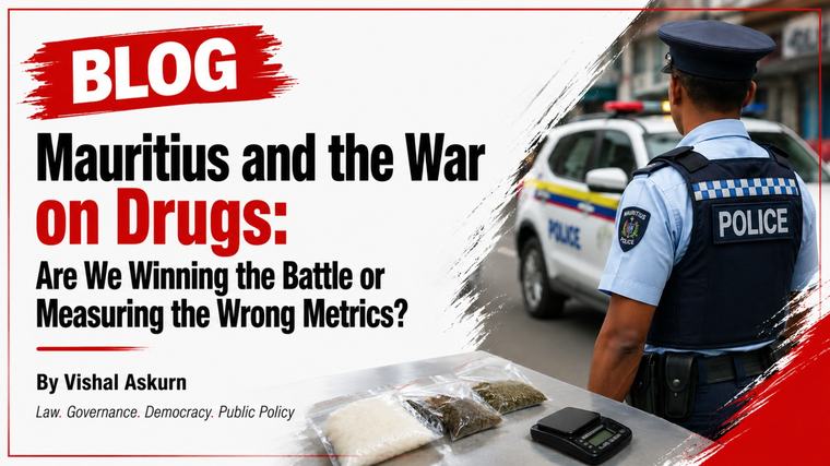 [Blog] Mauritius and the War on Drugs: Are We Winning the Battle or Measuring the Wrong Metrics?